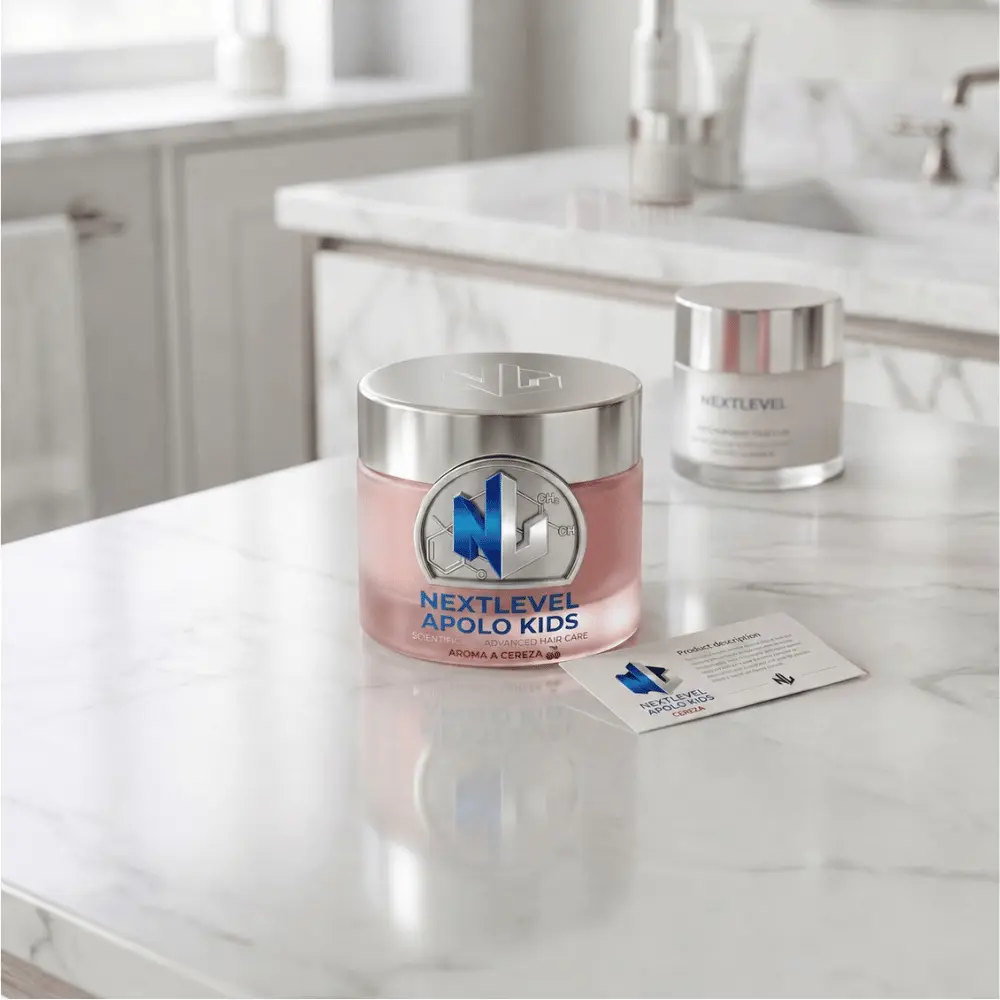 Next Level APOLO Kids cherry-scented hair care product coming soon for children