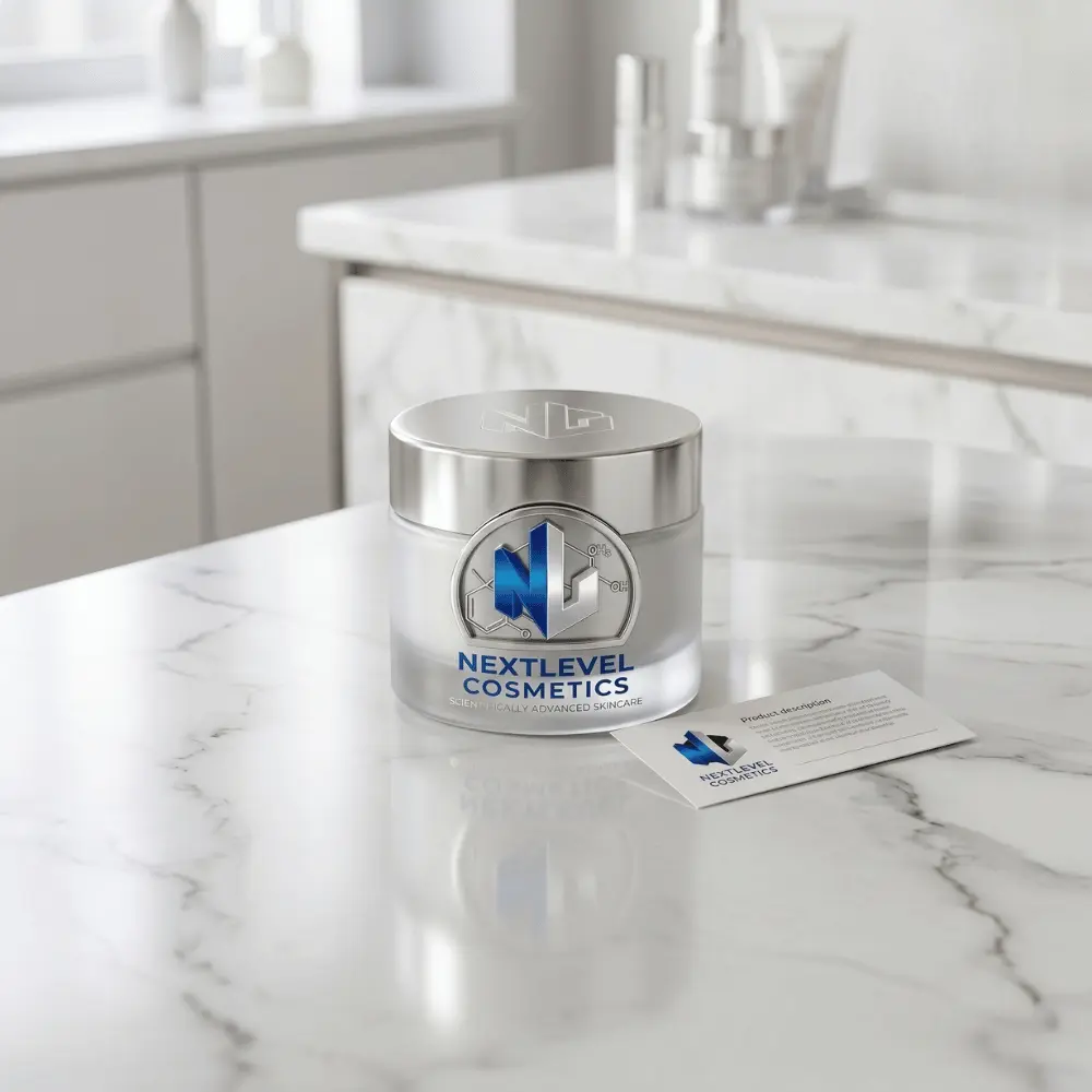 Next Level Cosmetics coming soon gray hair color restoration product for mature hair care